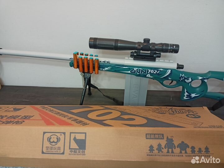 Снайперская винтовка с мягким пулями новая
