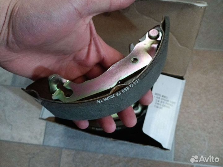 Тормозные колодки на hyundai accent задние