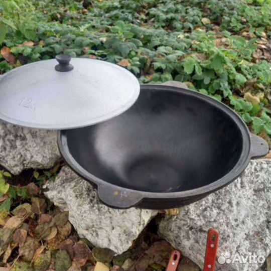 Казан чугунный 12 литров