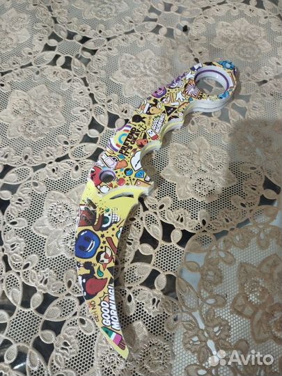 Продаю деревянный нож-керамбит