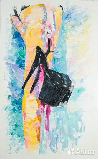 Картина большая маслом