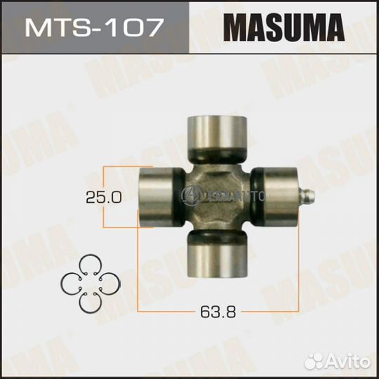 Masuma MTS-107 MTS-107 крестовина карданного вала\