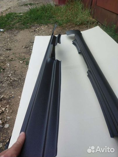 Накладки на пороги лада Веста