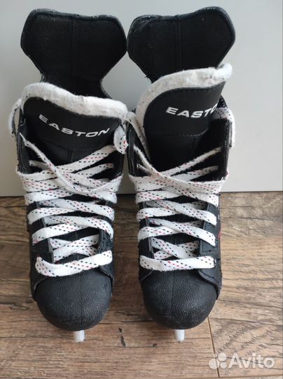 Коньки хоккейные детские easton 31.5 размер