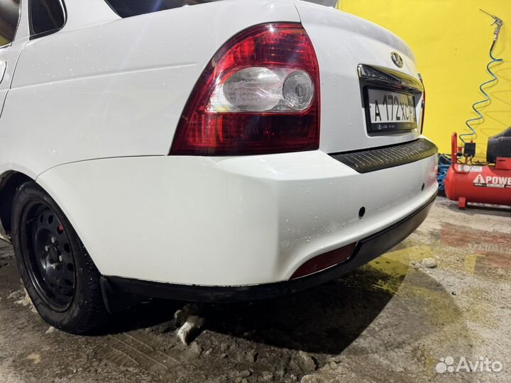 Бампер задний приора 2 седан