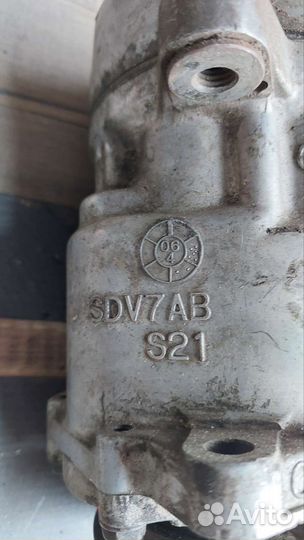 Компрессор кондиционера Chery amulet