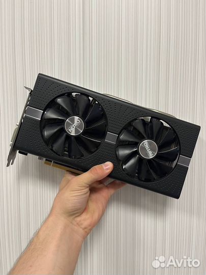 Видео карта nitro +radeon RX580 4gb