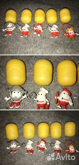 Киндер игрушки и липперы