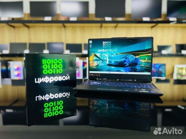 Мощный игровой ноутбук Asus i7-11800/RTX 3050/DDR4