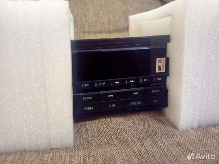 Новая штатная автомагнитола mitsubishi outlander