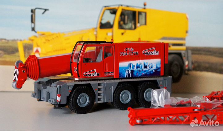 1/50 кран Liebherr ltс 1055 Cranes Inc NY очредкий