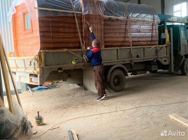 Бани-бочки с доставкой