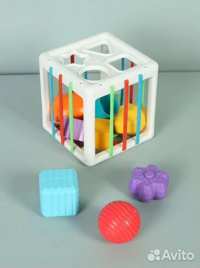 Сортер развивающий rant magic cube white