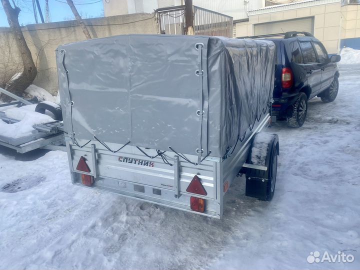 Легковой прицеп 2.02/1.30м с тентом 1.0м