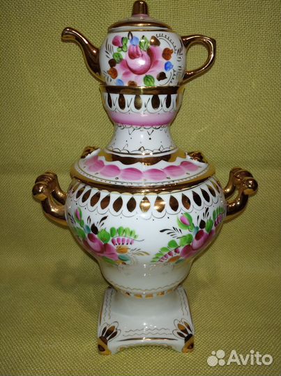 Самовар старая Гжель