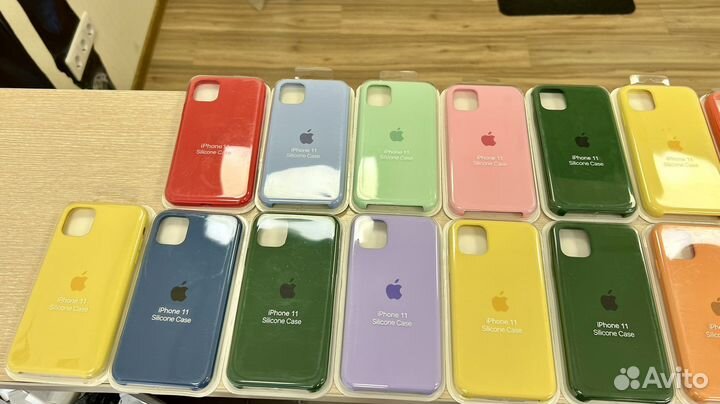 Чехол Silicone Case iPhone 11