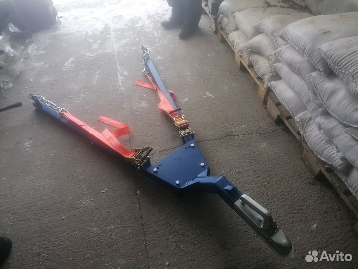 Сцепка для буксировки авто жёсткая