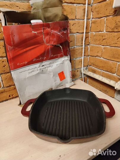 Сковорода гриль квадратная 25 miessa