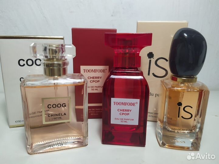 3шт набор Туалетная вода женская духи