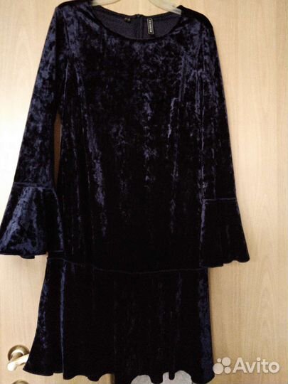 Платье бархат