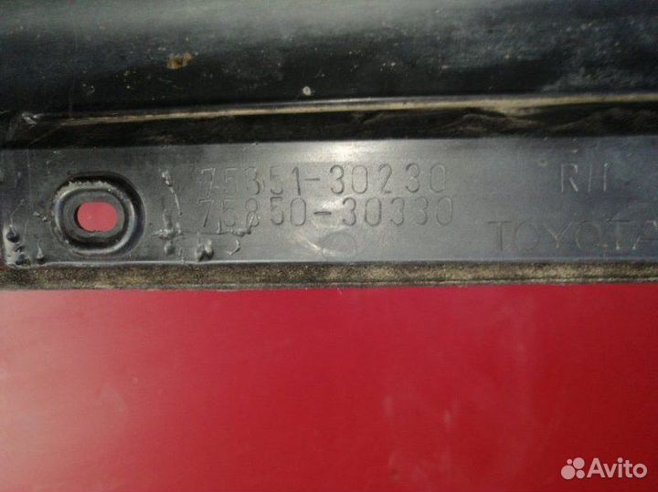 Накладка на порог правая Lexus Gs 3