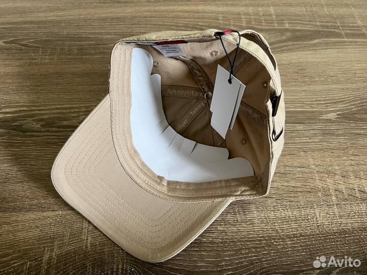 Кепка бейсболка Tommy Hilfiger beige бежевая