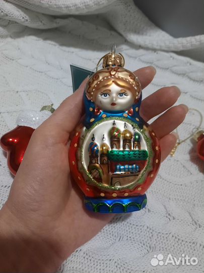 Стеклянные елочные игрушки