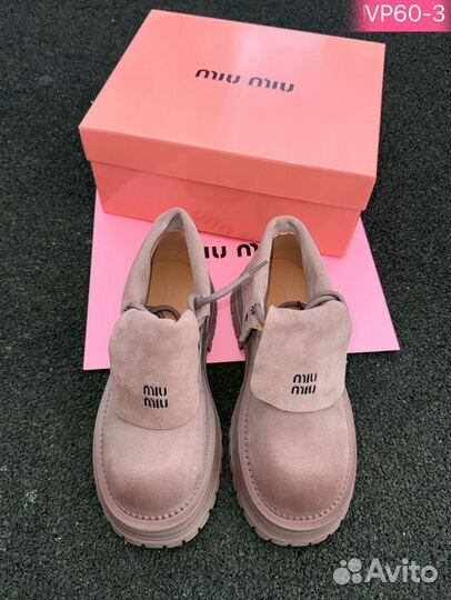 Ботинки miu miu