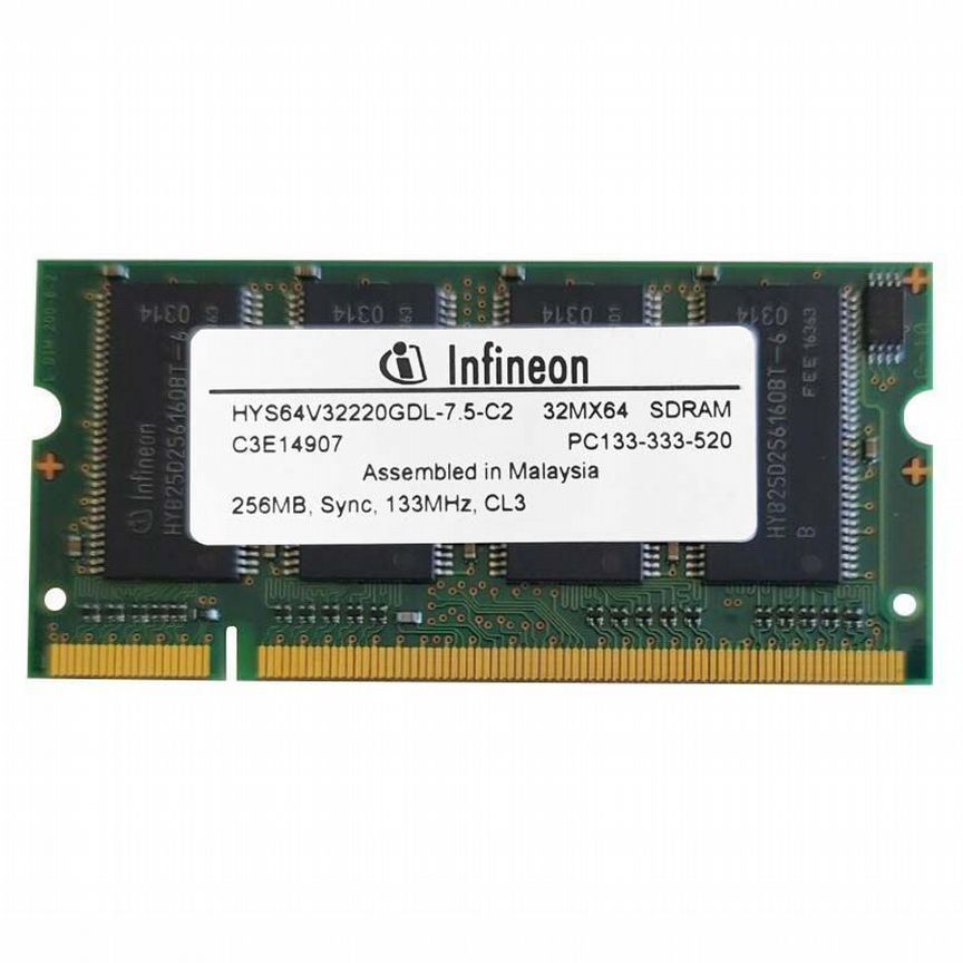 [HYS64V32220GDL-7.5-C2] Оперативная Память Infineon Hys64v32220gdl-7.5-C2