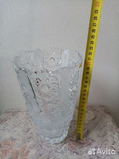 Хрустальные фужеры 6шт