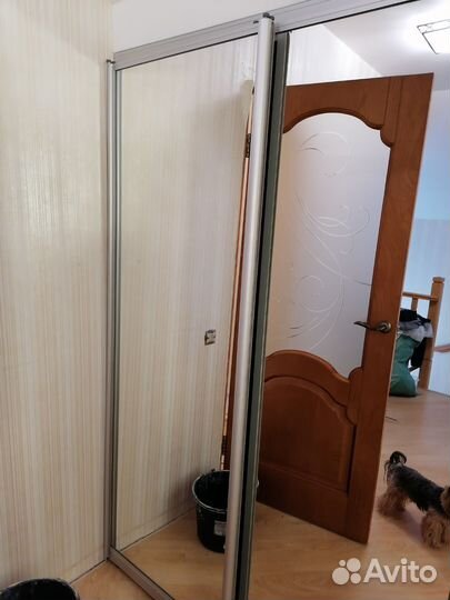 Шкаф купе с зеркалом бу
