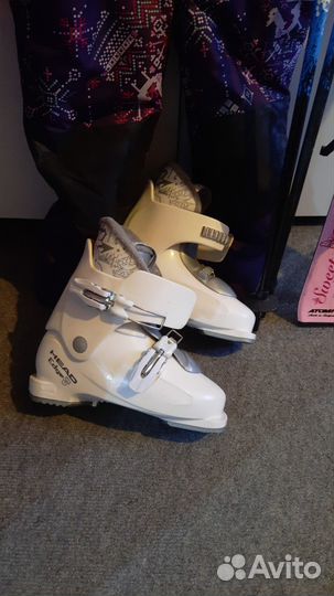 Горные лыжи комплект на 5-8 лет