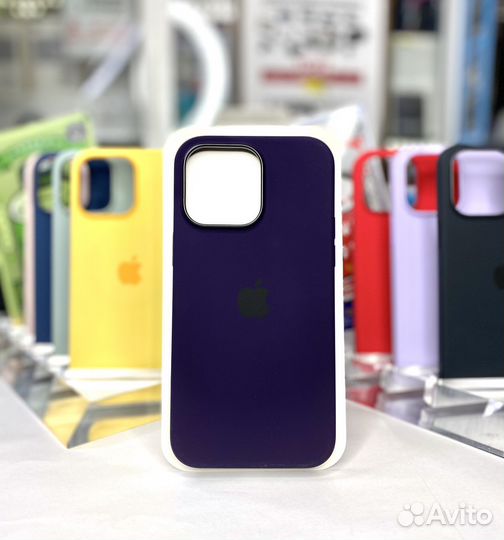 Чехол Silicone case iPhone 14 Pro Max MagSafe