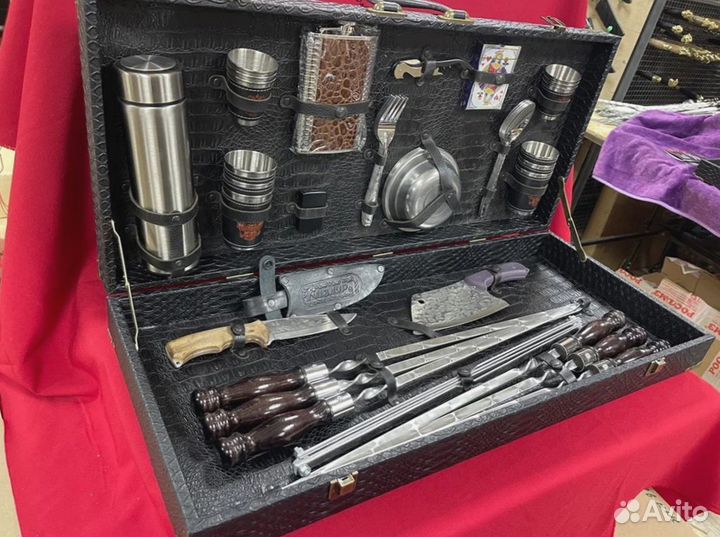 Подарочный набор с шампурами