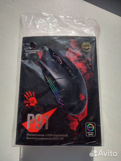 Новая Игровая мышь A4 Tech bloody p91 5K