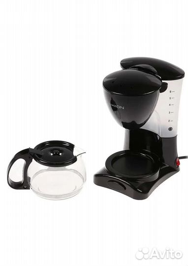 Кофеварка капельная с кофейником новая