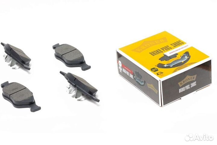 Колодки тормозные Ford Focus 04-11 Kuga Ecosport