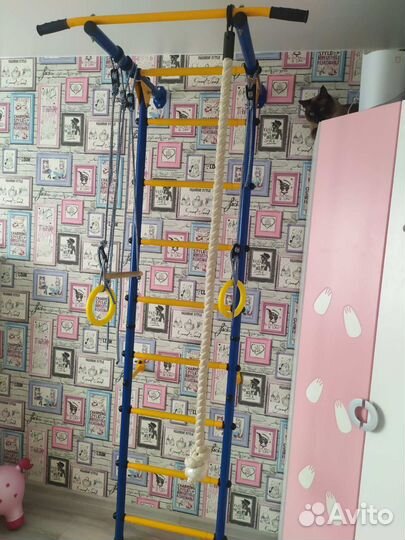 Детская шведская стенка бу