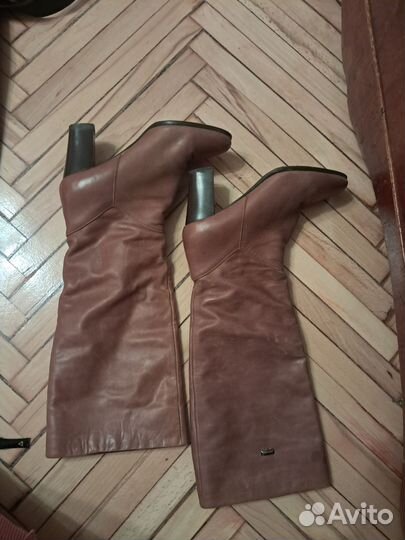 Сапоги женские натуральная кожа 39 размер