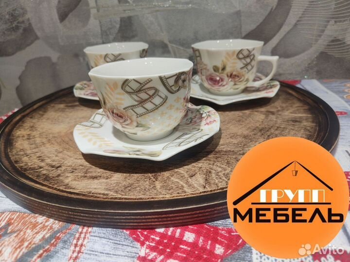 Поднос круглый новый эксклюзивный