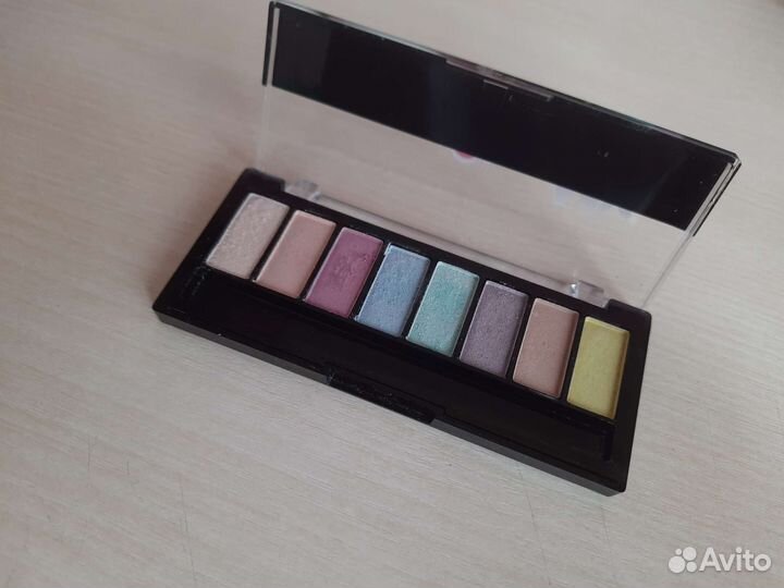 Палетки теней Sephora, Beauty Bomb, Maybelline