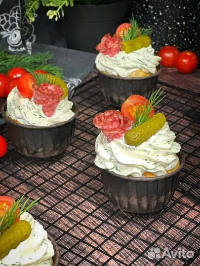 Капкейки закусочные