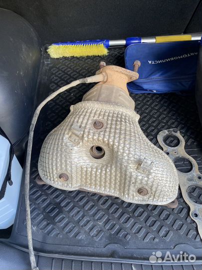 Выпускной коллектор на hyundai creta