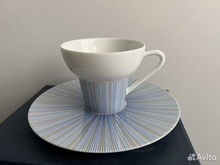 Лиможский фарфор J.Seignolles чайные пары