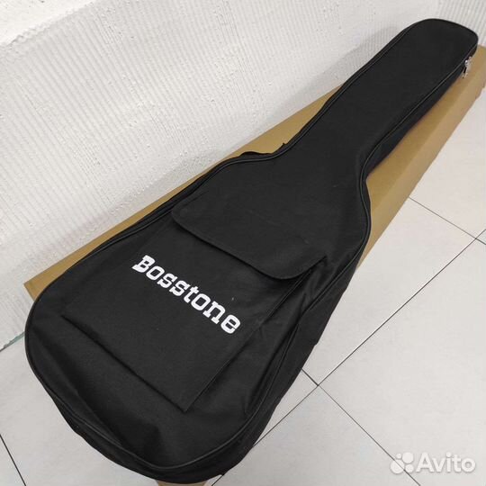 Электрогитара новая Bosstone+чехол