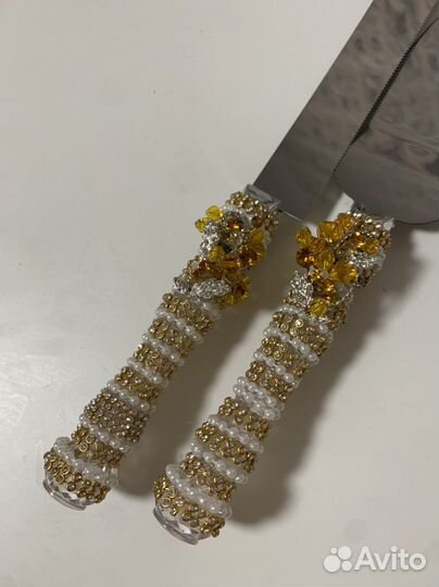 Нож и лопатка для торта