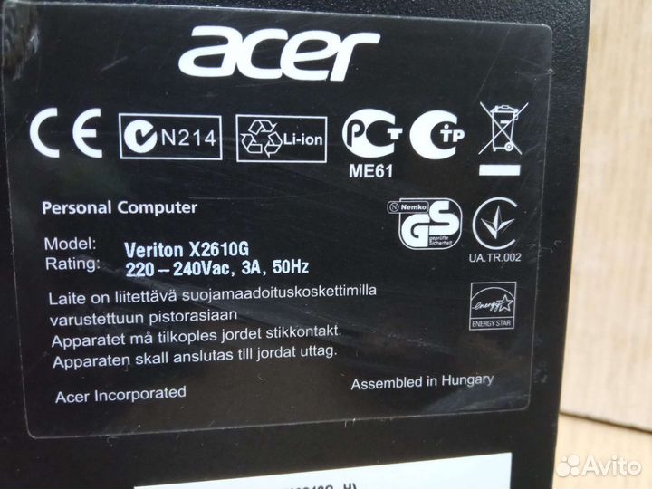 Системный блок intel core i3