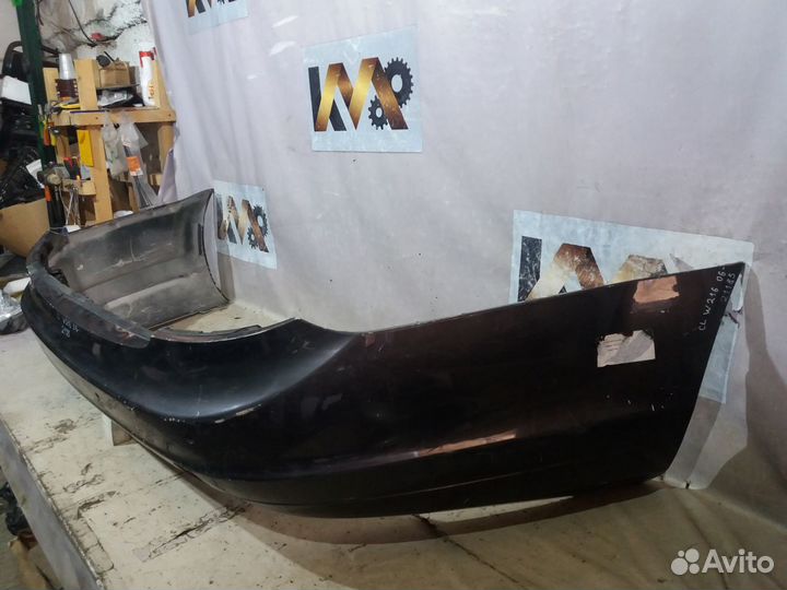 Mercedes W216 Бампер Задний 21185