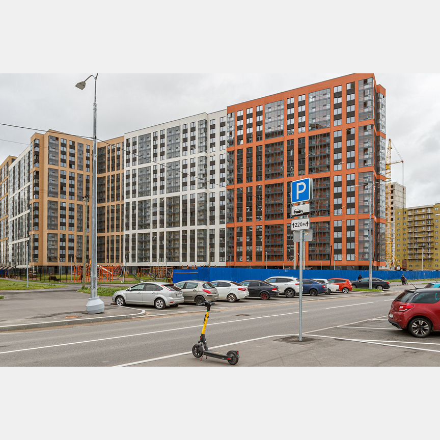 1-к. квартира, 43,5 м², 16/17 эт.