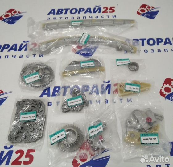 Набор цепи грм Honda K24A Zuiko Kh11 Kh09